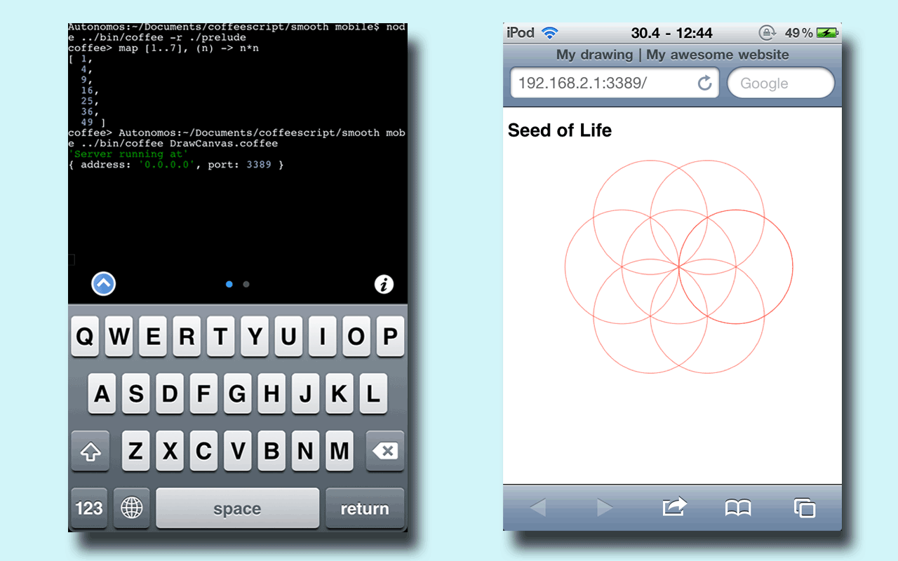 Coffeescript coding language picture